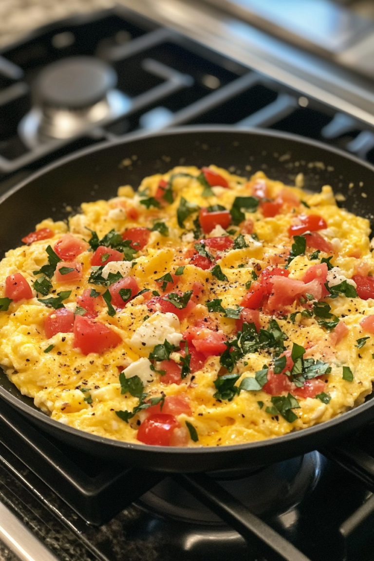 Bacon Egg Hashbrown Casserole Meets Greek Scrambled Eggs – A Recipe to Savor