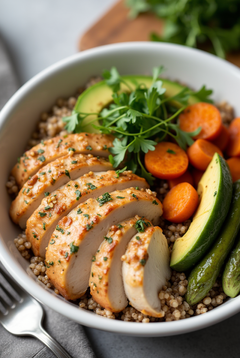 Chicken Grain Bowls