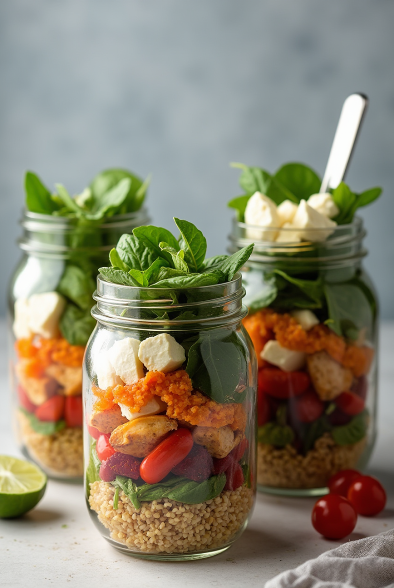 Mason Jar Salads