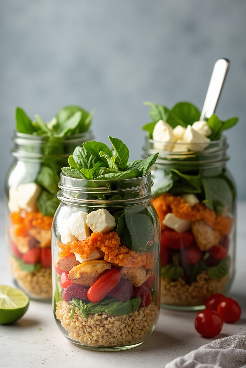Mason Jar Salads