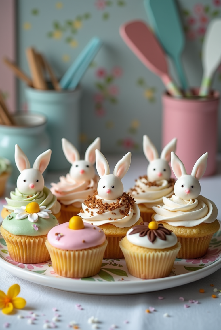 Creative Cupcake Decorating Ideas for Easter dessert