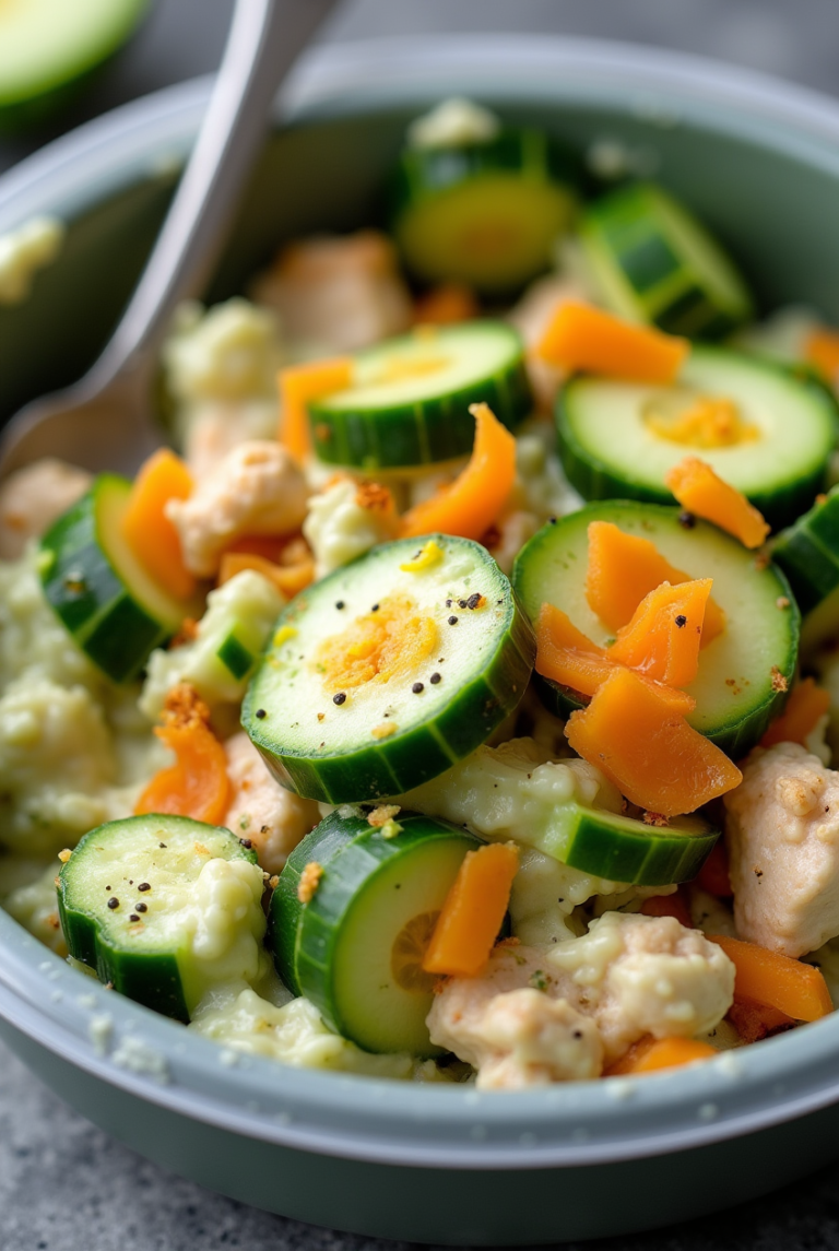 Cucumber Snack Bowl