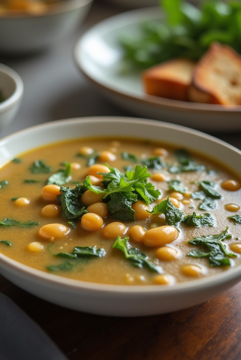 Spinach and White Bean Soup
