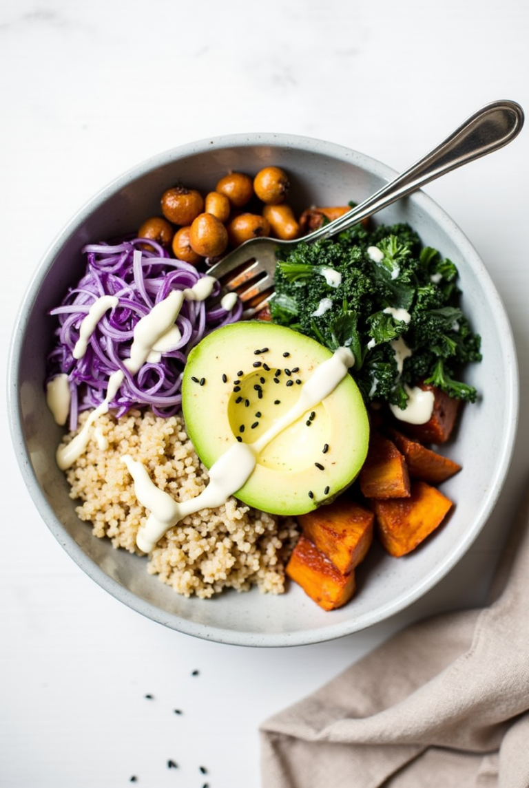 Spring Veggie Grain Bowl