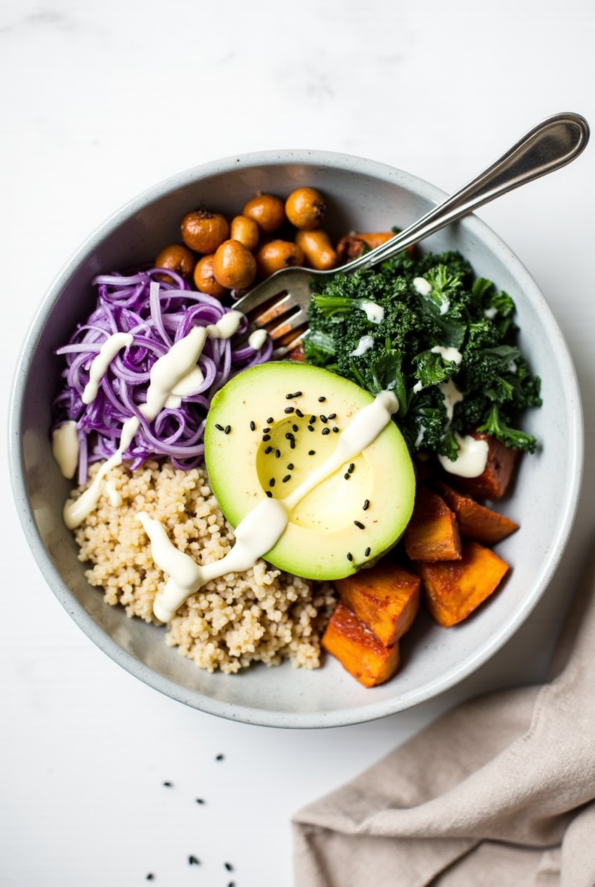 Spring Veggie Grain Bowl