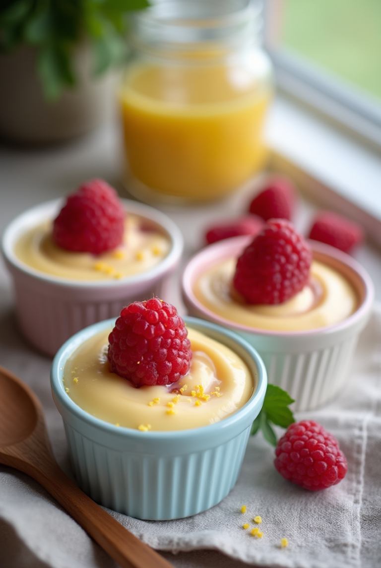 Lemon Raspberry Cheesecake Cups