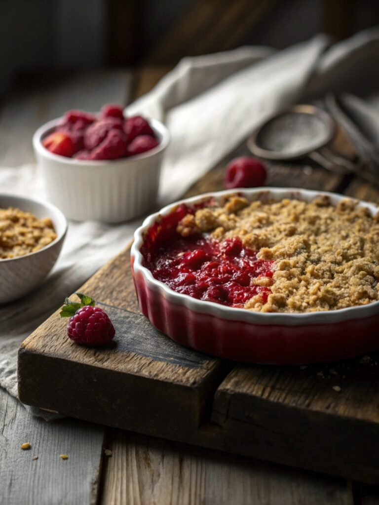 Raspberry Crumble
