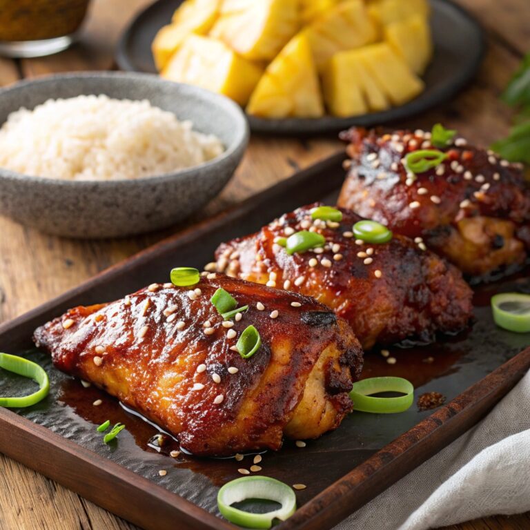 Baked Huli Huli Chicken