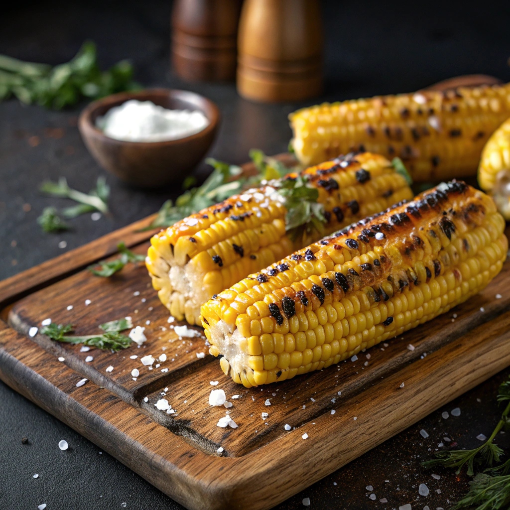 BBQ Grilled Corn on the Cob,