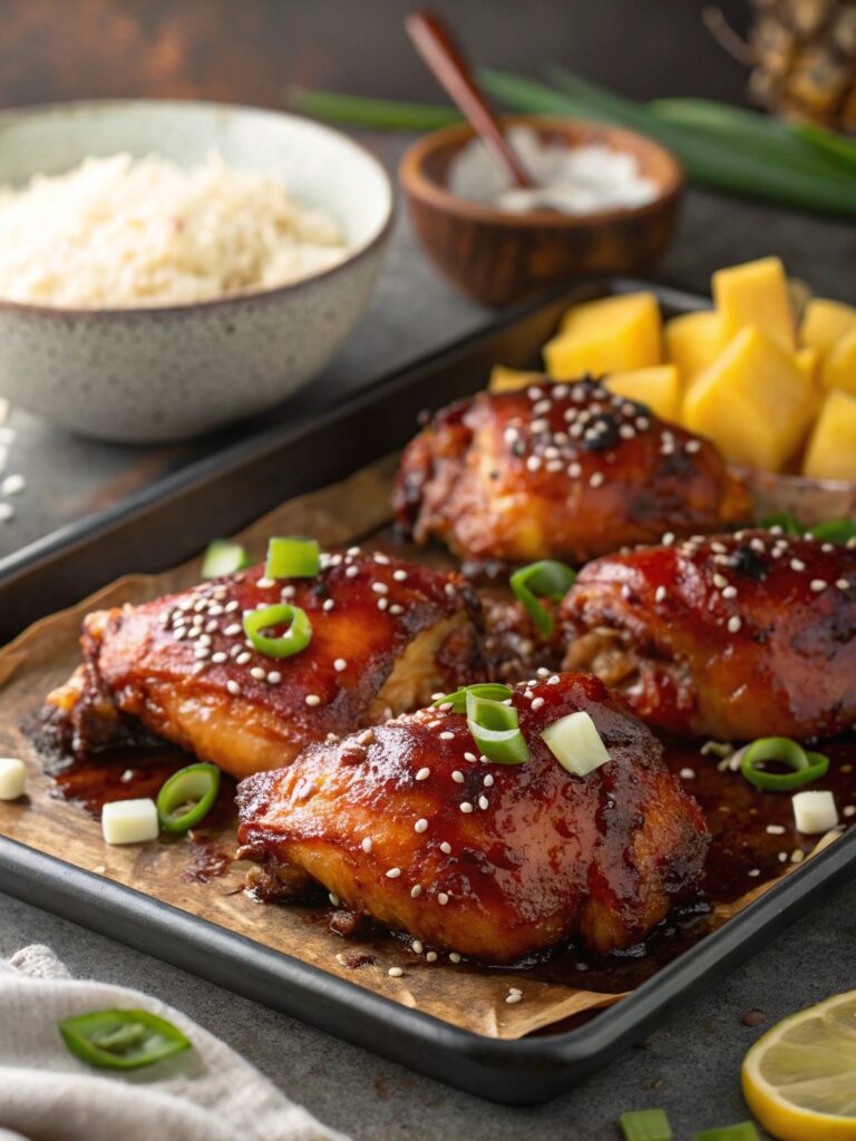Baked Huli Huli Chicken