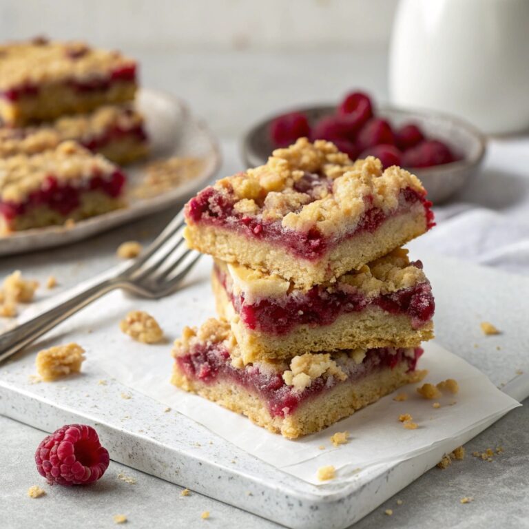 Raspberry Crumb Bars