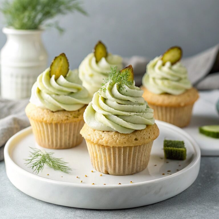 Pickle Cupcakes