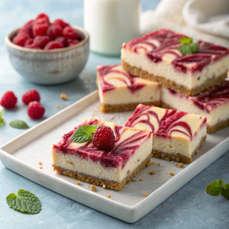 Raspberry Cheesecake Bars