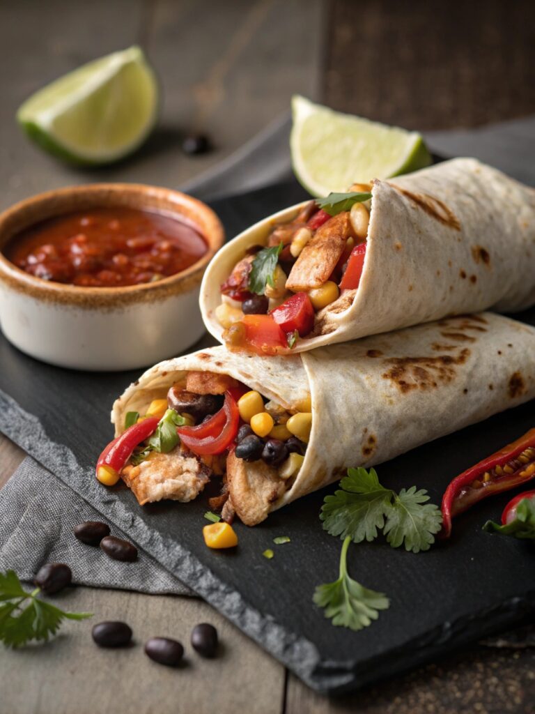 BBQ Chicken Wraps
