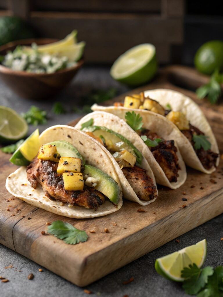 Jerk Chicken Tacos