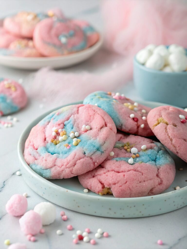 Cotton Candy Cookies