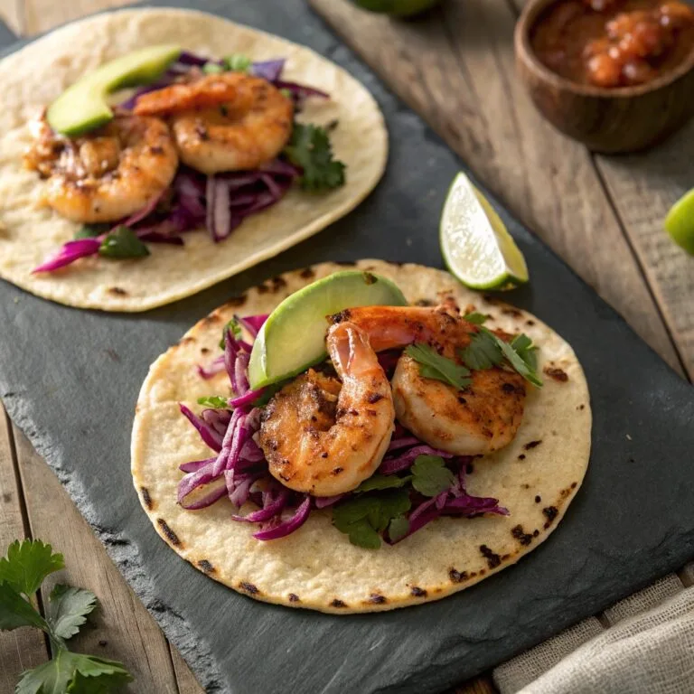 BBQ Shrimp Tacos