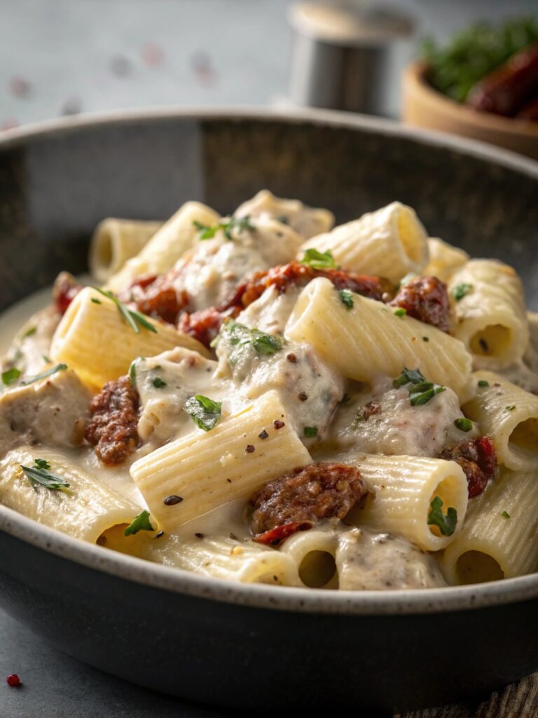 Creamy Italian Sausage Rigatoni