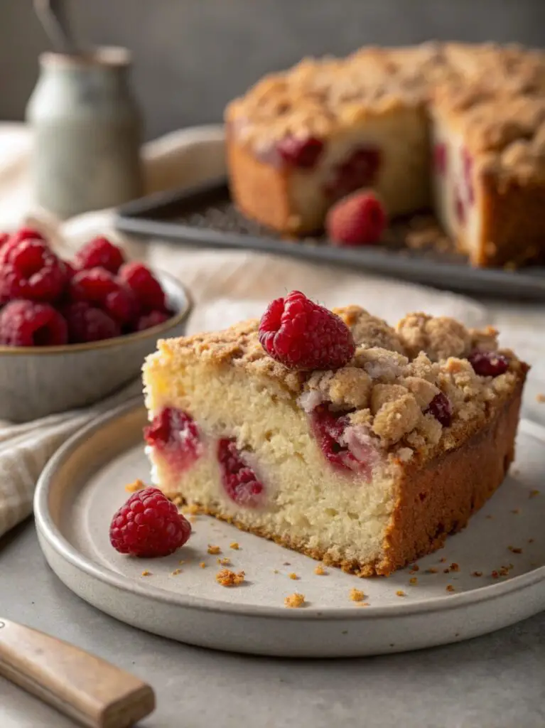 Raspberry Coffee Cake