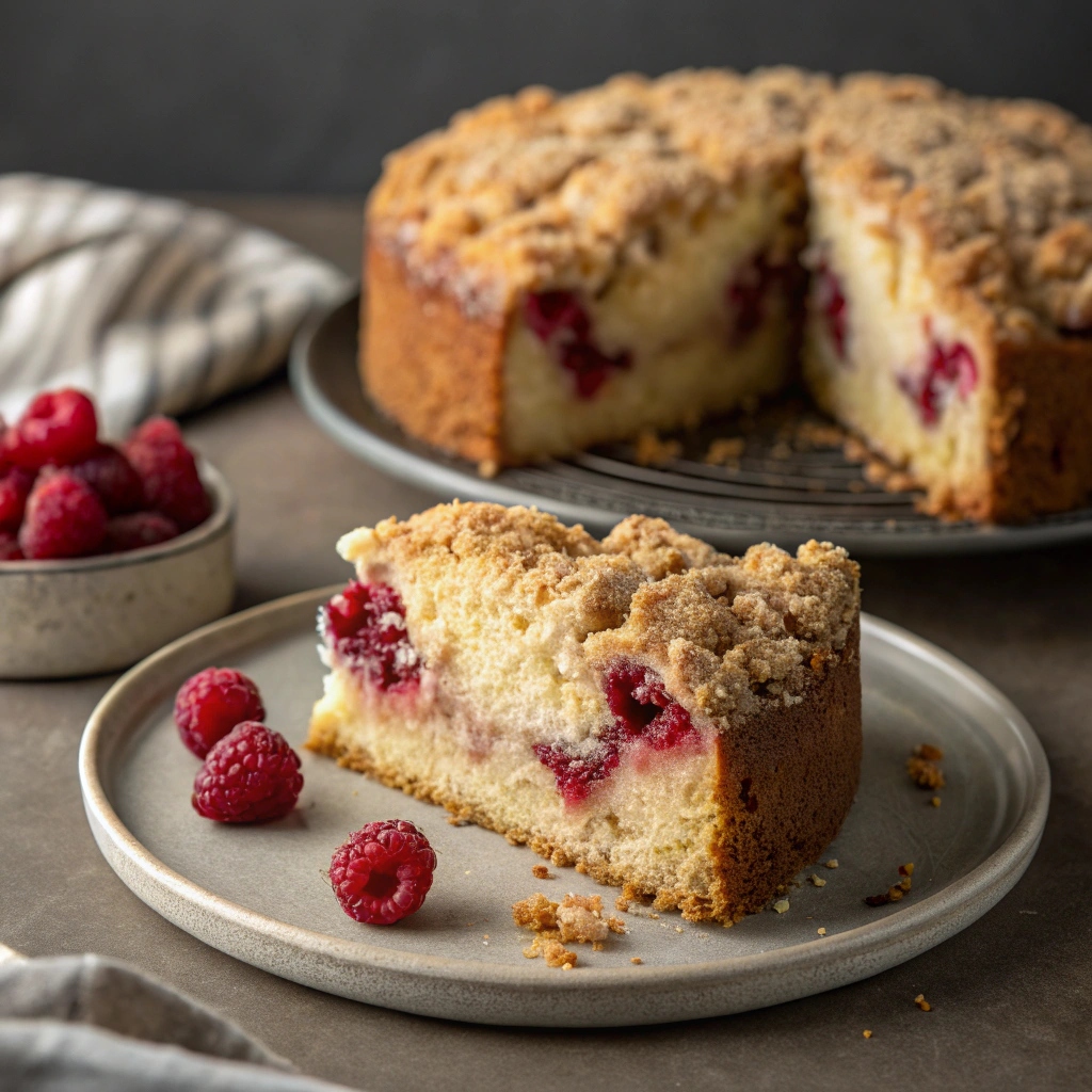 Raspberry Coffee Cake