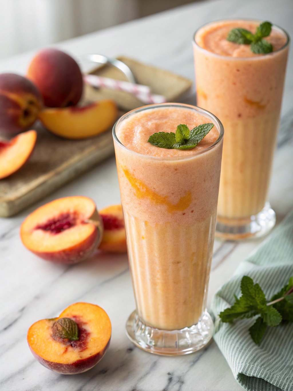Summer Peach Smoothie