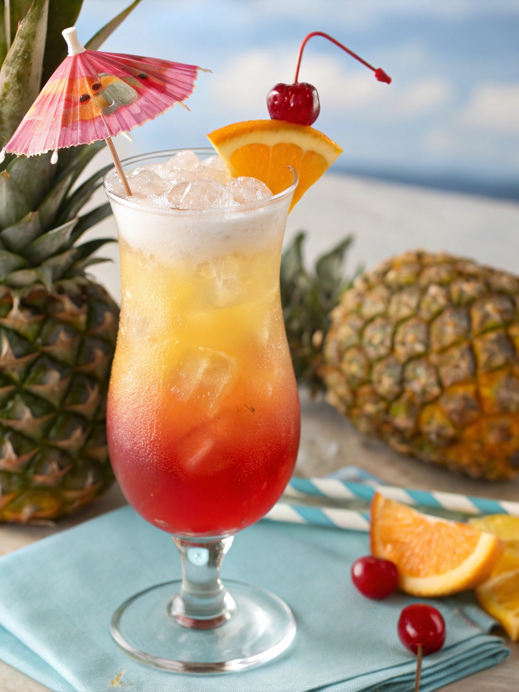 Tropical Sunrise Mocktail
