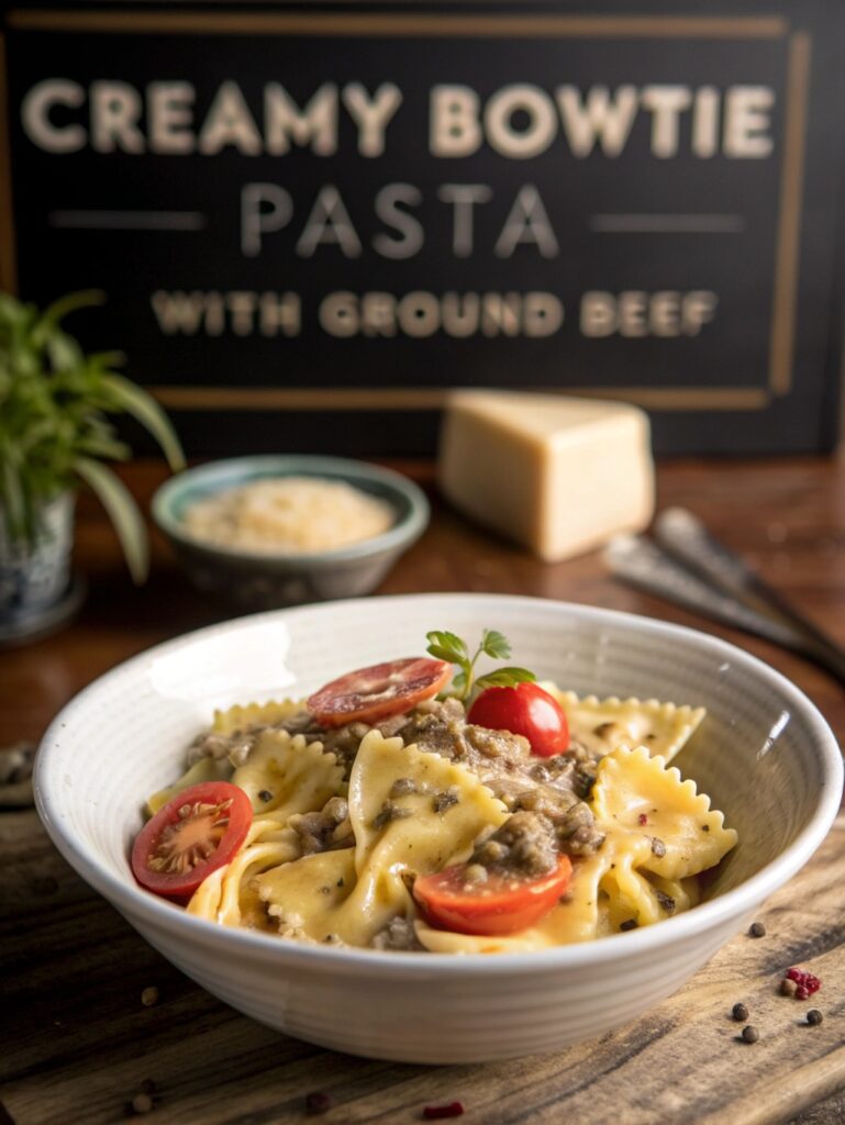 Creamy Bowtie Pasta