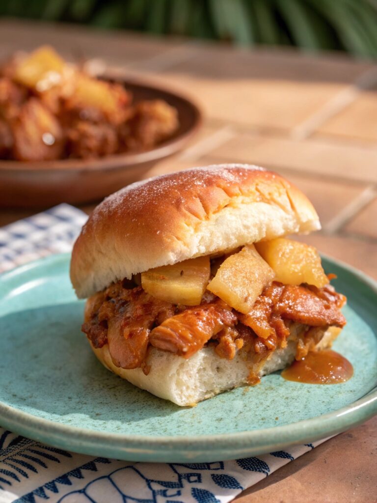 Hawaiian Chicken Sandwiches