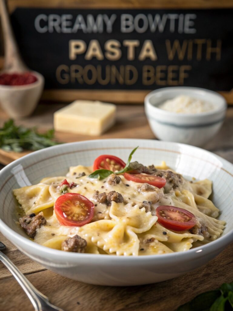 Creamy Bowtie Pasta