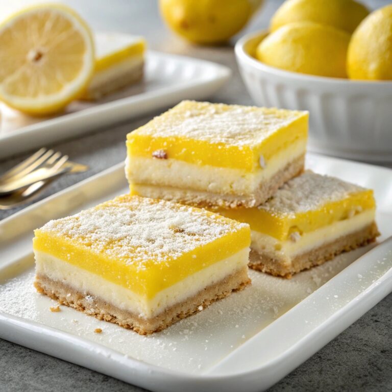 Lemon Cream Cheese Bar