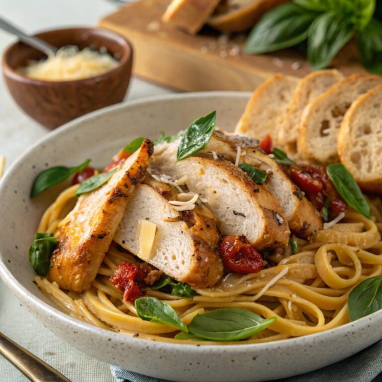 Tuscan Chicken Pasta