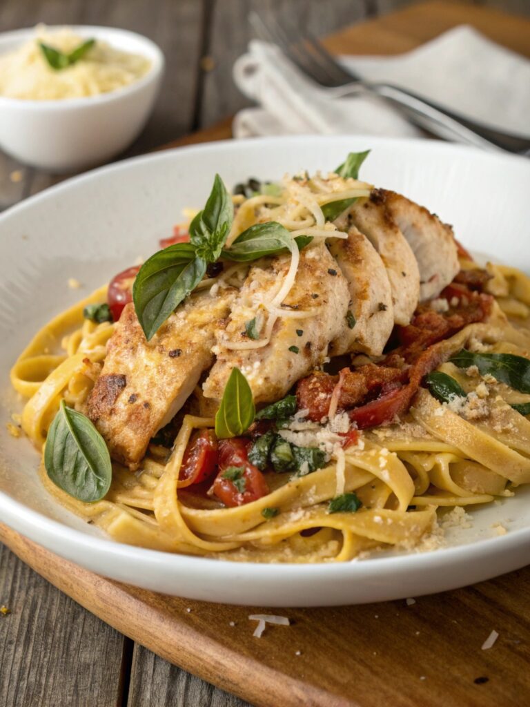 Tuscan Chicken Pasta