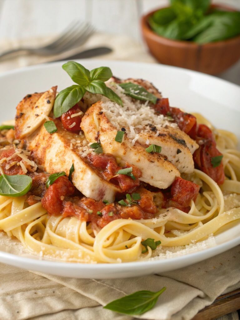 Tuscan Chicken Pasta