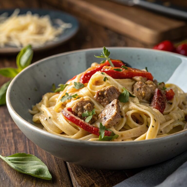 Creamy Italian Sausage Pasta