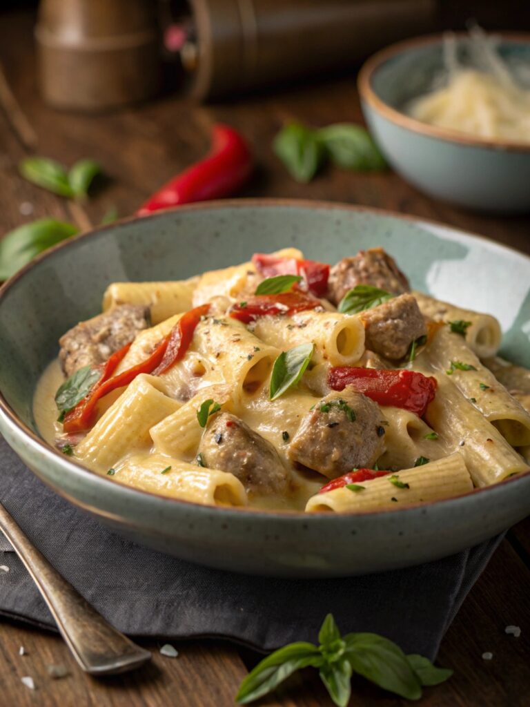 Creamy Italian Sausage Pasta