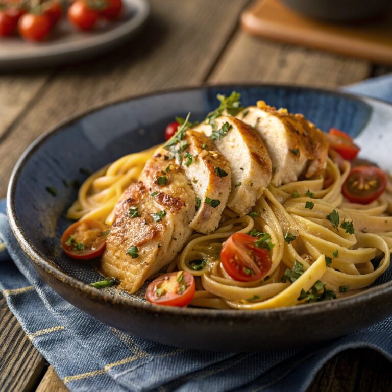 Cowboy Butter Chicken Linguine