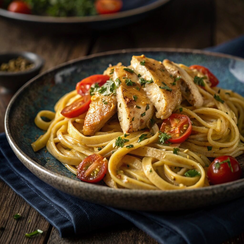 Cowboy Butter Chicken Linguine