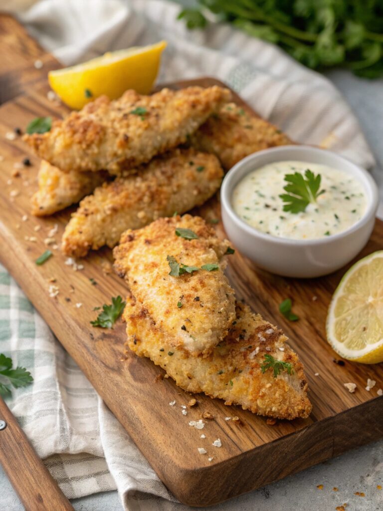 Lemon-Parmesan Garlic Chicken