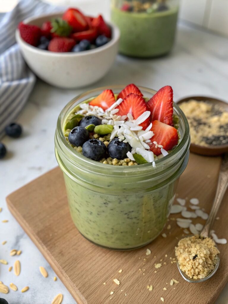 Matcha Overnight Oats