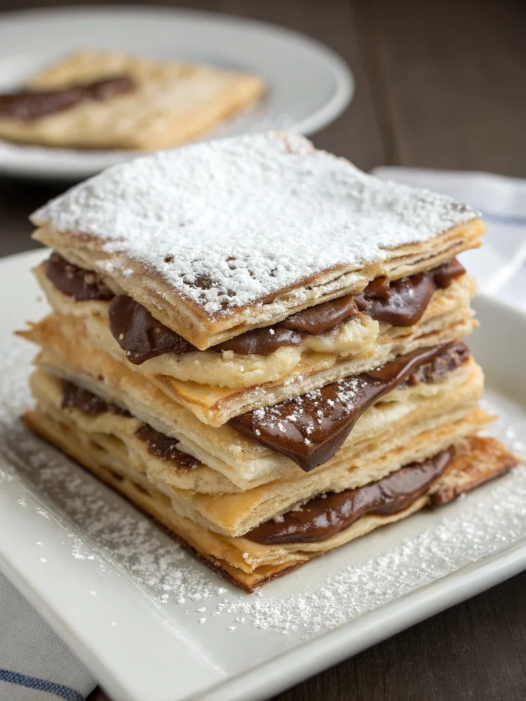 Nutella Napoleon