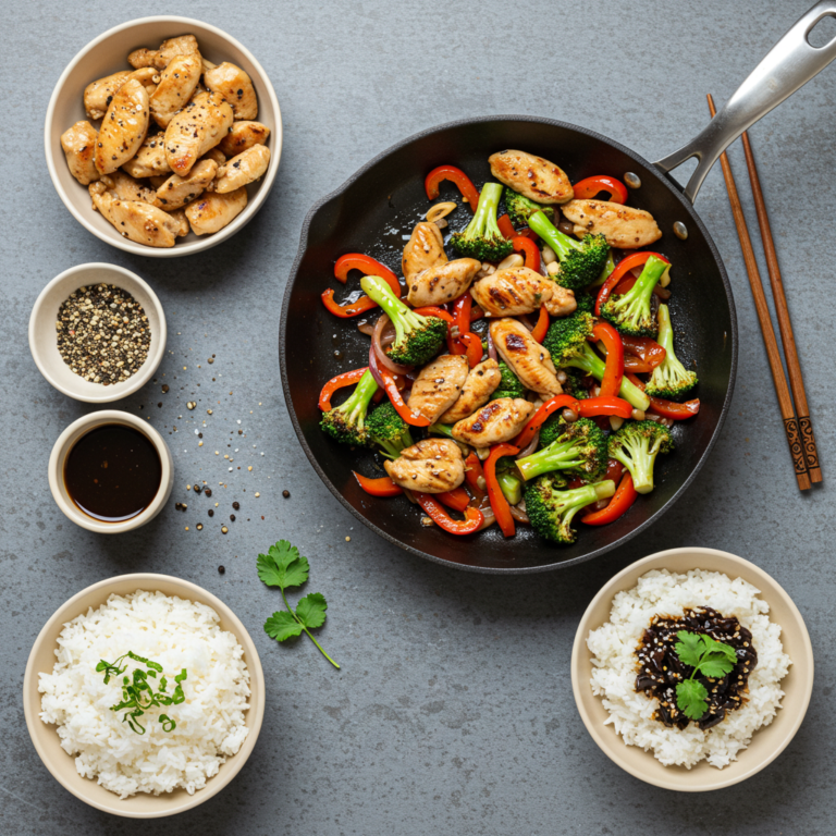 Quick & Flavorful Black Pepper Chicken Ready in 25 Minutes!