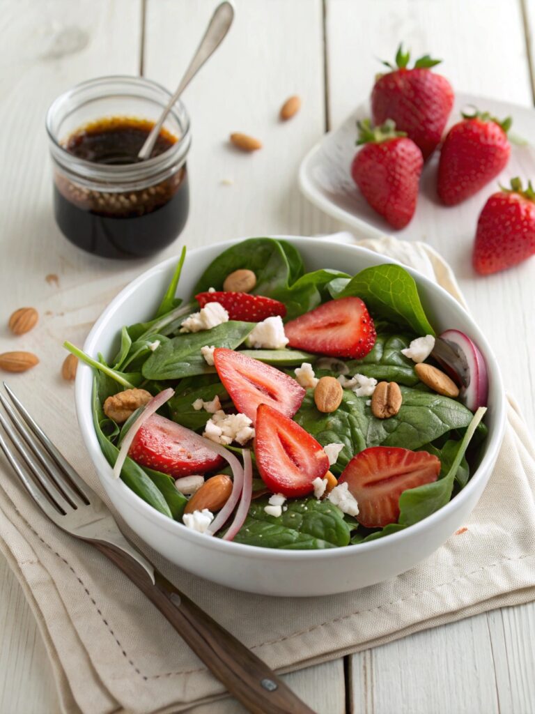 Spinach and Strawberry Salad