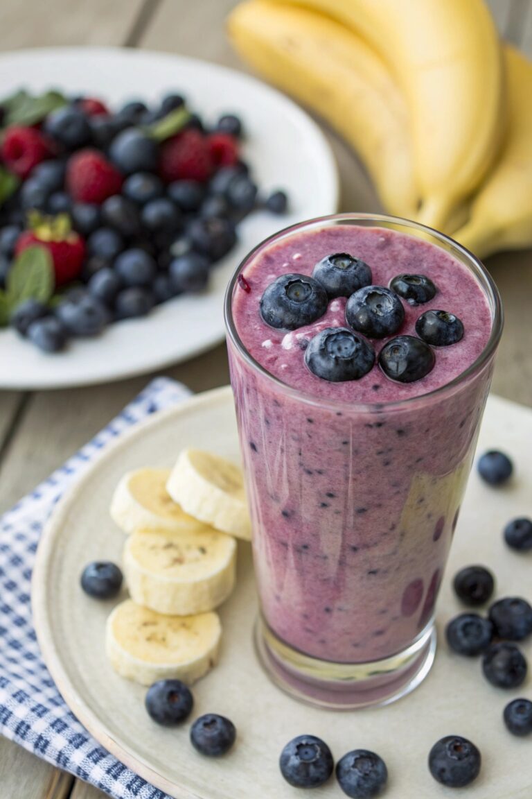 Banana Blueberry Smoothie