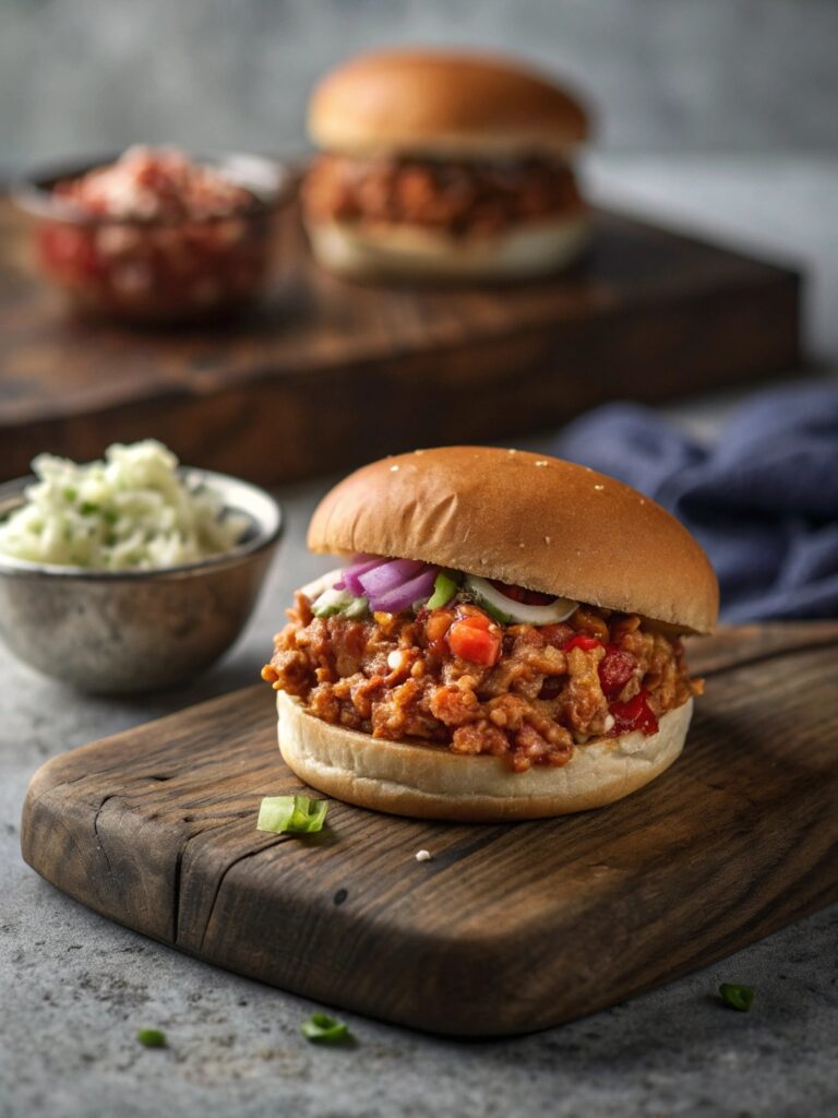 Chicken Sloppy Joes