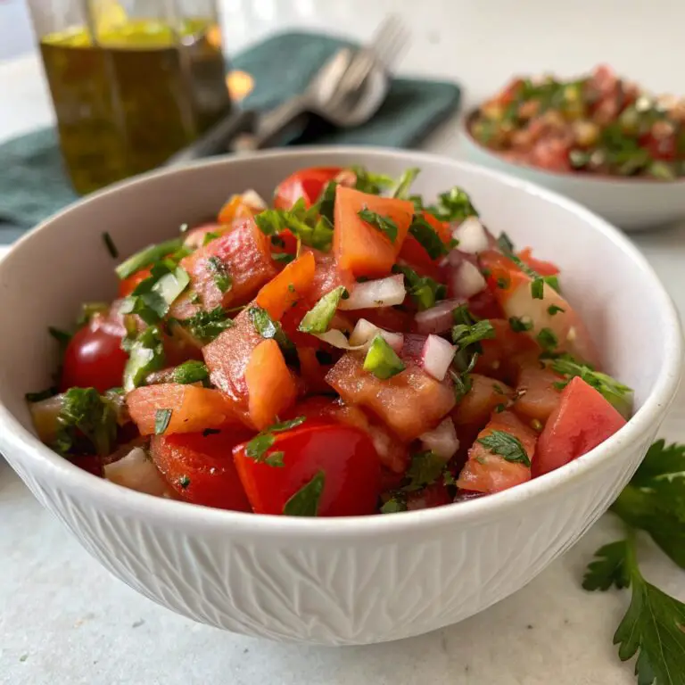 Moroccan Tomato Salad