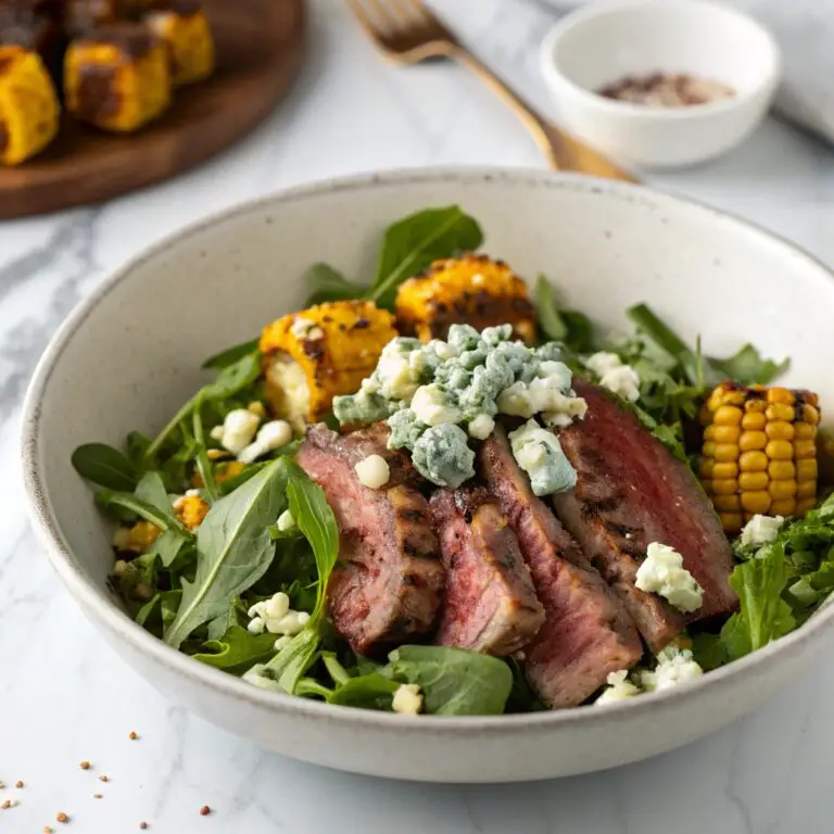 Balsamic Steak Gorgonzola Salad