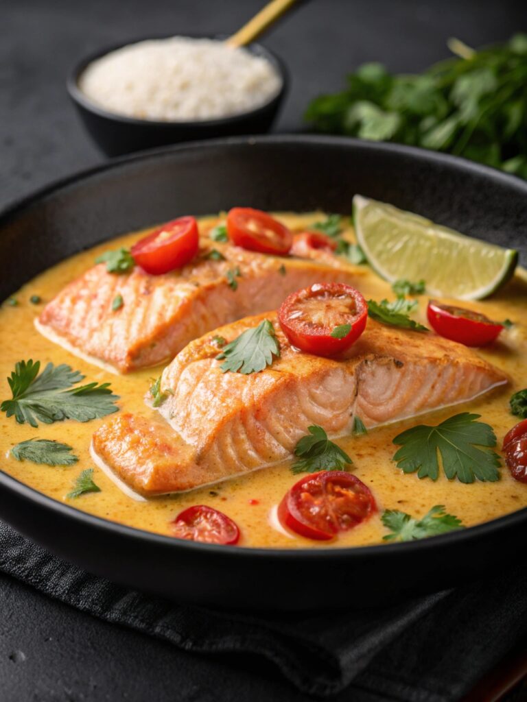 Coconut Curry Salmon
