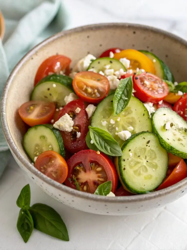 Cucumber Tomato Salad