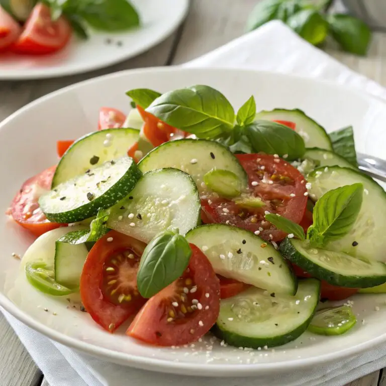 Cucumber Tomato Salad