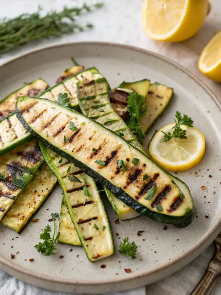 Grilled Zucchini